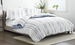 Home Collection Urban Vibe Pattern 3 Piece Reversible Duvet Cover Set