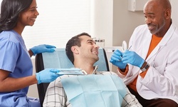 Dental Exam, X-ray, Teeth Cleaning and Whitening at A+ Starsmiledental (Up to 80% Off). Three Options Available.