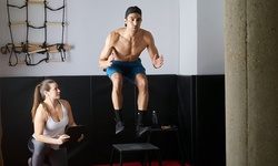 Unlimited Online Boot Camp Classes and Optional In-Studio Classes at Hardcore Fitness Northridge (Up to 56% Off)