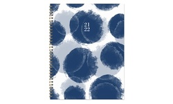 July 2021-June 2022 Indigo Blue Series Large Daily Weekly Monthly Planner 