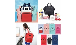 Baby Bag Large Capacity Diaper Bag Multi-Function Waterproof Backpack Nappy