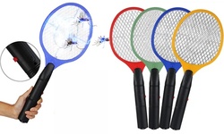 Electric Rechargeable Handheld Bug Zapper Insect Fly Swatter Racket