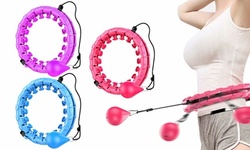 Smart Hula Exercise Hoop Slimming 24 Detachable Knots Hula Exercise Hoop
