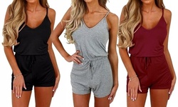 Leo Rosi Women's Sleeveless Jumpsuit (S-2X)