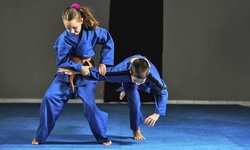 Week Unlimited Muay Thai and Jiu-Jitsu Kids Classes for One, Two, or Three at Wu Training Studio (Up to 74% Off)
