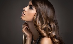 Haircut, Single-Process Color, and Style at Jade Salon (58% Off)