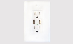 $103.50 for One USB Receptacle with Installation from Caliber Electric LLC ($225 Value)