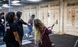Private Axe-Throwing Lane for Two, Four, Six, or Ten People from Bury The Hatchet (Up to 18% Off)