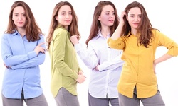 WuhouPro Womens Super Stretch Blouse Shirts