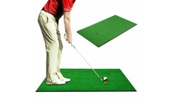Indoor Golf Practice Grass Mat Backyard Training Hitting Golf Mat
