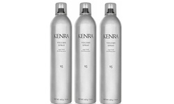 Kenra # 25 Volume Spray 16 Oz Each, Pack of 3 Cans, Super Hold Finishing Spray