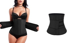 Women Neoprene Cincher Waist Trainer Corset Trimmer Body Shaper Weight Loss