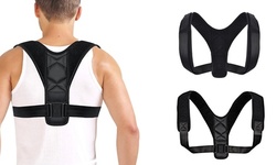 Posture Corrector Magnet Therapy Back Support Brace Adjustable Lumbar 
