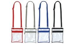 Clear See-Thru Crossbody Bag for Easy Security Check