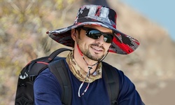 Leo Rosi Camouflage Sun Hat for Men/Women Summer UV Protection Waterproof 