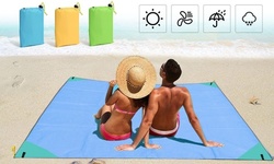 Portable Beach Blanket Sandproof Oversized Lightweight Beach Mat Picnic Blankets
