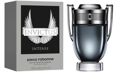Invictus Intense by Paco Rabanne EDT 3.4 Oz Men's 