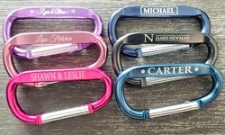 Two or Five Personalized Carabiners from Qualtry (Up to 81% Off) 