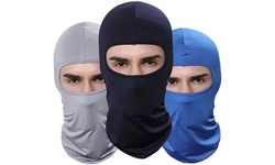 Outdoor Ski Motorcycle Cycling Balaclava Lycra Full Face Mask Neck Ultra Thin