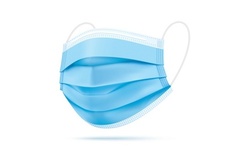 Non-Medical Disposable 3-Ply Adult  Face Masks (50 Pack or 100 Pack or 250 Pack)