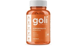 SUPERFRUITS Vitamin Gummy by Goli Nutrition - 60 Count