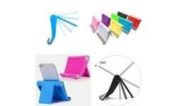 2 Pack Universal Cell Phone Stand Holder Foldable Desk Table Mount Adjustable