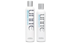 UNITE Hair 7 Seconds Moisture Enriched Shampoo, 10 Fl Oz Conditioner, 8 Fl Oz