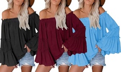 Leo Rosi Women's Off Shoulder Top (S-2X)
