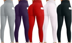 High Waist Tummy Control Butt Lift Workout Sport Tights Yoga Leggings