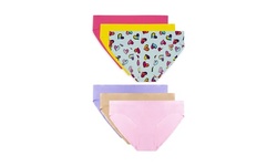 AQS Women's Seamless Hipster Underwear 6 Packs
