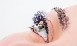 Full Set of Synthetic Max Eyelash Extensions with Optional Two-Week Fill at Lash and Brow Bar (Up to 62% Off)