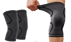 Elastic Fastener Sport Knee Brace Support Kneecap Stabilizer Compression Sleeve