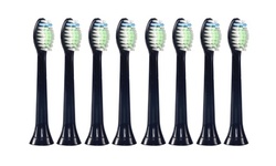 Black Replacement Electric Toothbrush Heads for Philips Sonicare(4/8 Pack) 