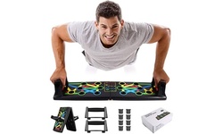 9 in 1 Push Up Rack Board System Fitness Workout Train Gym Exercise 