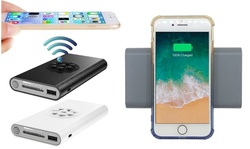 Zummy 10000mAh Qi Wireless Power Bank B Portable Charger W/ Silicone Suction Cup