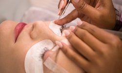 Natural Eyelash Extensions with Optional Fill or Hybrid Eyelash Extensions at My Royalty Lash (Up to 60% Off)