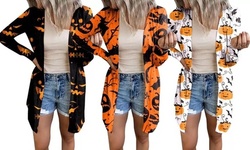 Leo Rosi Women's Halloween Cardigan. Plus Sizes Available.
