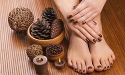 One or Two Deluxe Manicure and Pedicure Services at Spa By D (Up to 50% Off)