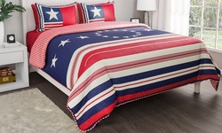 Lavish Home Patriotic Quilt Sets (2 or 3-Piece)