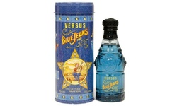Blue Jeans For Men By Gianni Versace Eau De Toilette Spray 2.5 oz