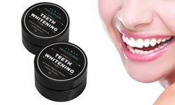 One, Two, Four, or Six 30g Bottles of Charcoal Teeth-Whitening Powder from My Beauty Secrets USA (Up to 86% Off)