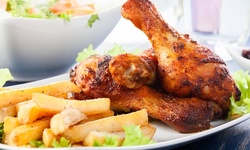 American Food and Drink for Takeout and Dine-In at Pelicana Chicken (Up to 33% Off). Two Options Available.