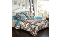Ackton Boho Reversible Comforter Sets with Sheets (8 or 10-Piece)