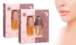 Lip Plumper Set Natural Lip Plumper and Lip Care Serum Lip Enhancer for Fuller