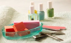 Manicure or Pedicure for Men at Gyptian Nail Bar (Up to 33% Off). Six Options Available.