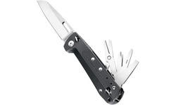 LEATHERMAN, FREE K4 EDC Pocket Knife and Multitool with Magnetic Locking Gray K4