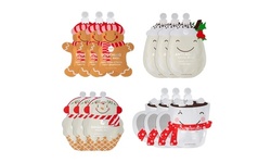 Holiday Treats Facial Masks Christmas Masks 12 pack Assorted
