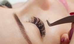 Natural New Set of Silk or Mink Eyelash Extensions at Eye Bling Lash (Up to 60% Off)