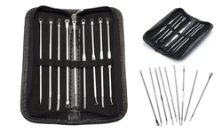 Pimple Remover Tool Kit Blackhead Extractor Comedone Acne Extractor(7-,or 9Pcs)