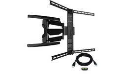 KORAMZI Pro Series Fixed or Full Motion TV Wall Mount with HDMI Cable